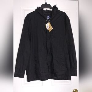 Docker's Mens Black Hooded Jacket